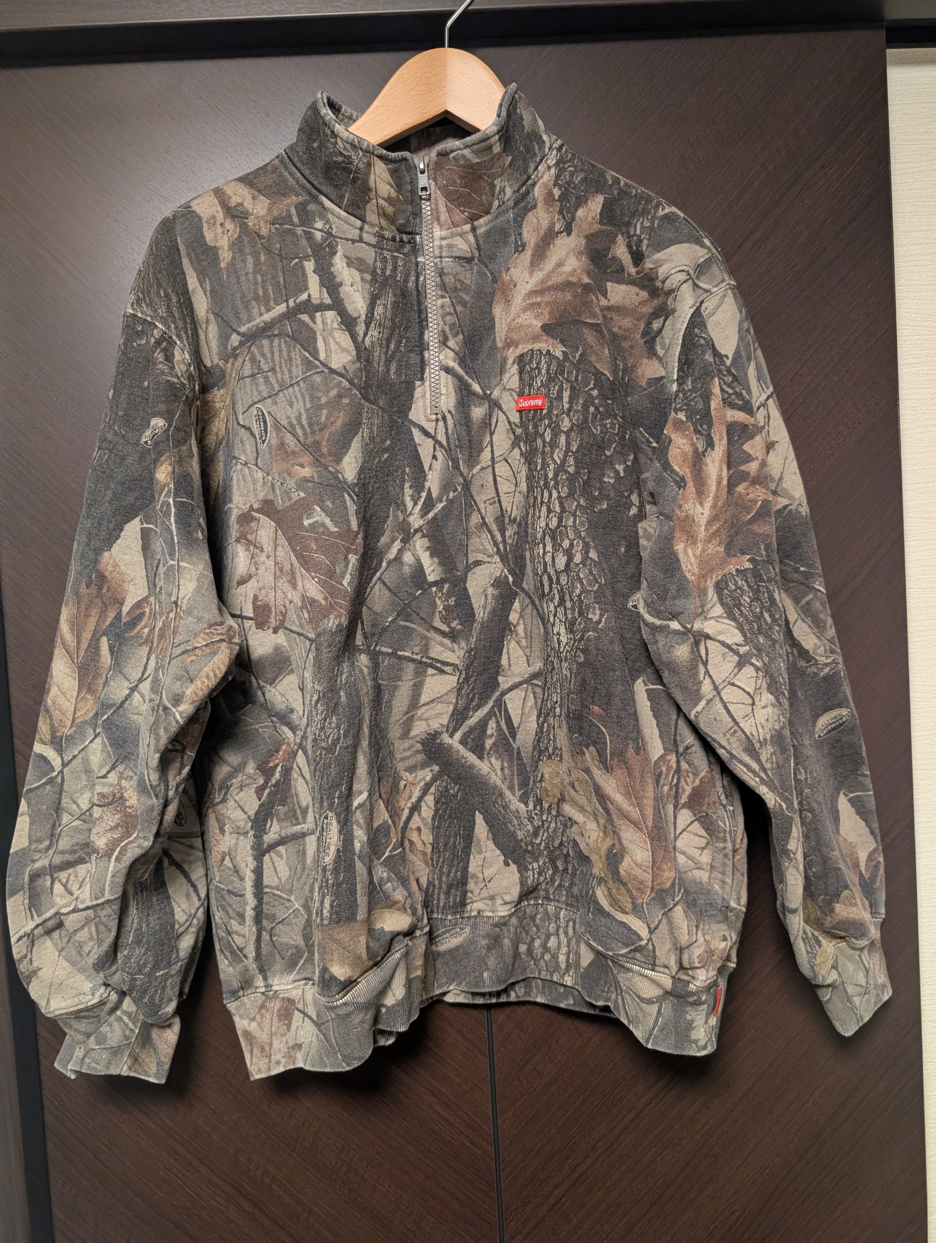 Supreme Small Box Half Zip Pullover (25SS)