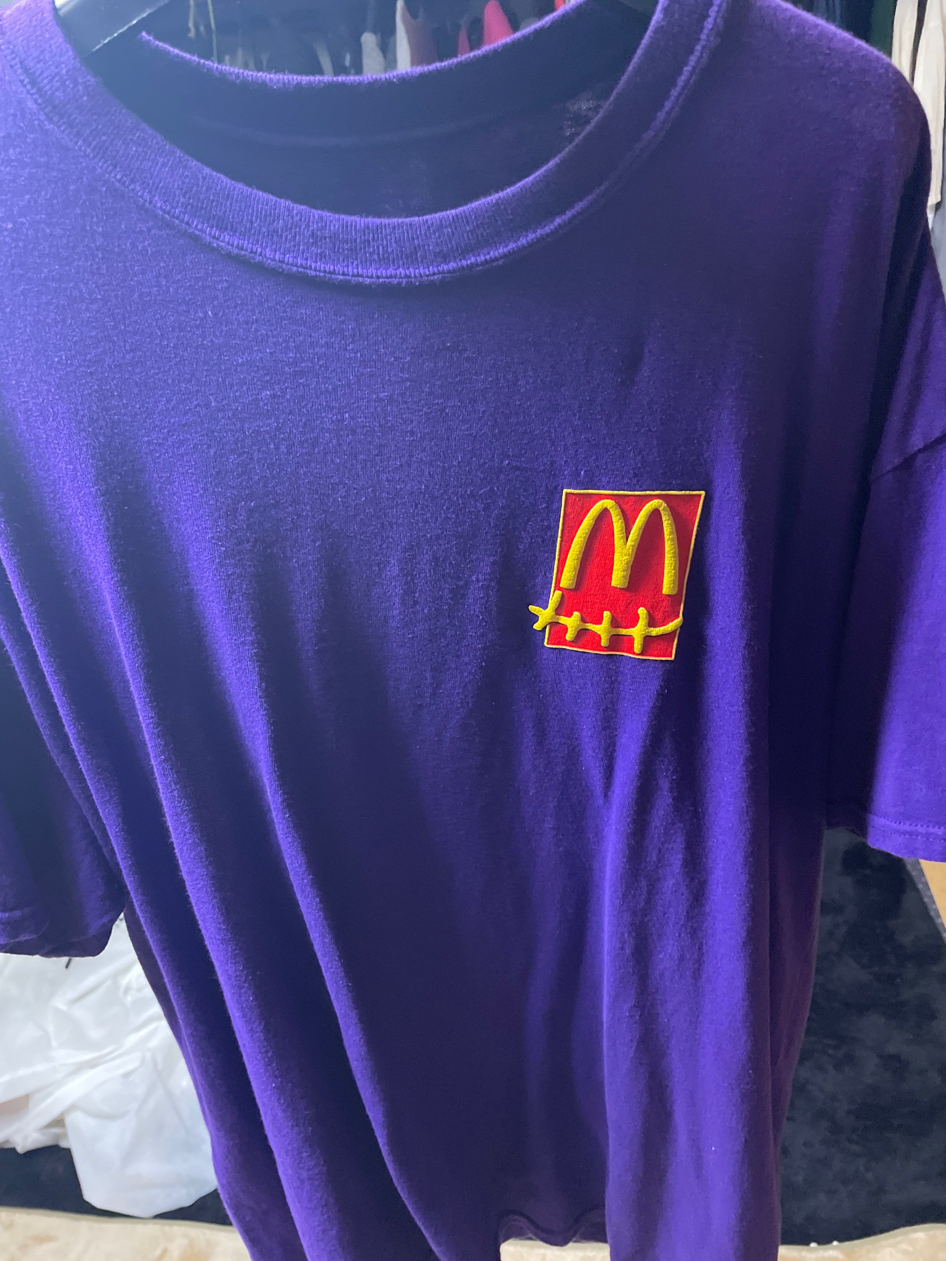Travis Scott Cactus Jack x McDonald's Action Figure Series II T-Shirt "Purple"
