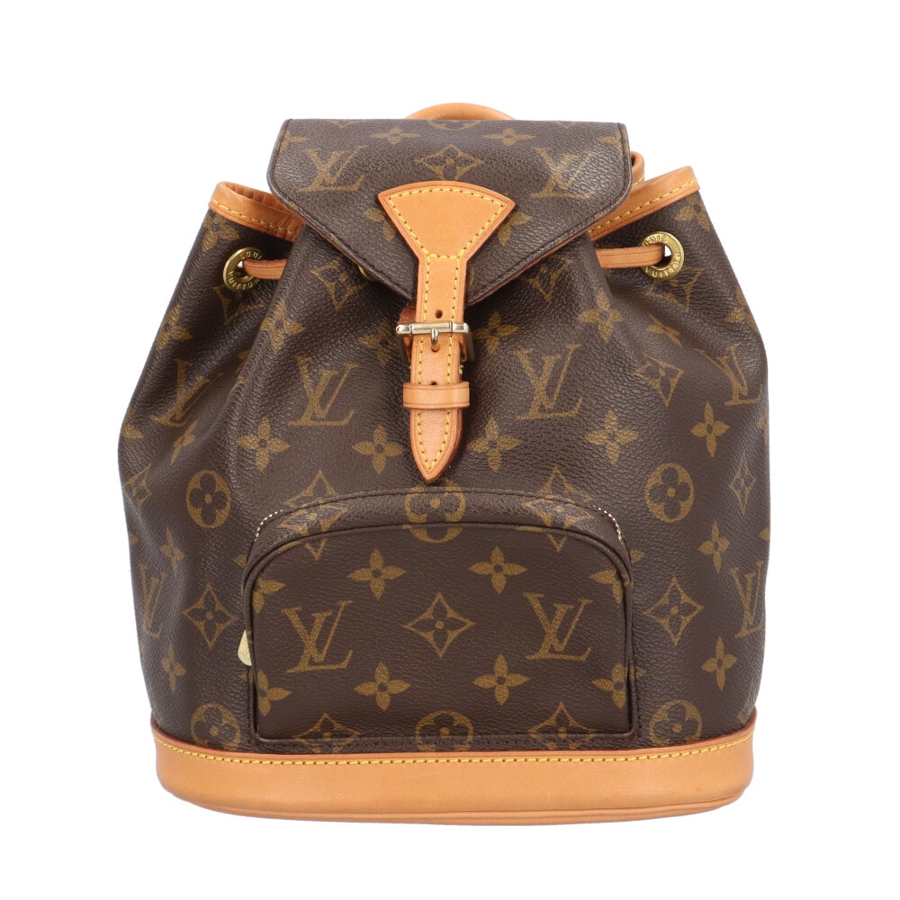 ルイヴィトン ミニモンスリ モノグラム リュック・デイパック モノグラムキャンバス M51137 レディース LOUIS VUITTON  中古