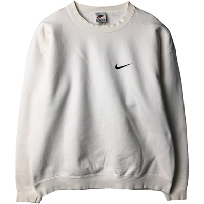 古着 90年代 ナイキ NIKE ワンポイントロゴスウェットシャツ トレーナー USA製 メンズL相当 ヴィンテージ/eaa595522