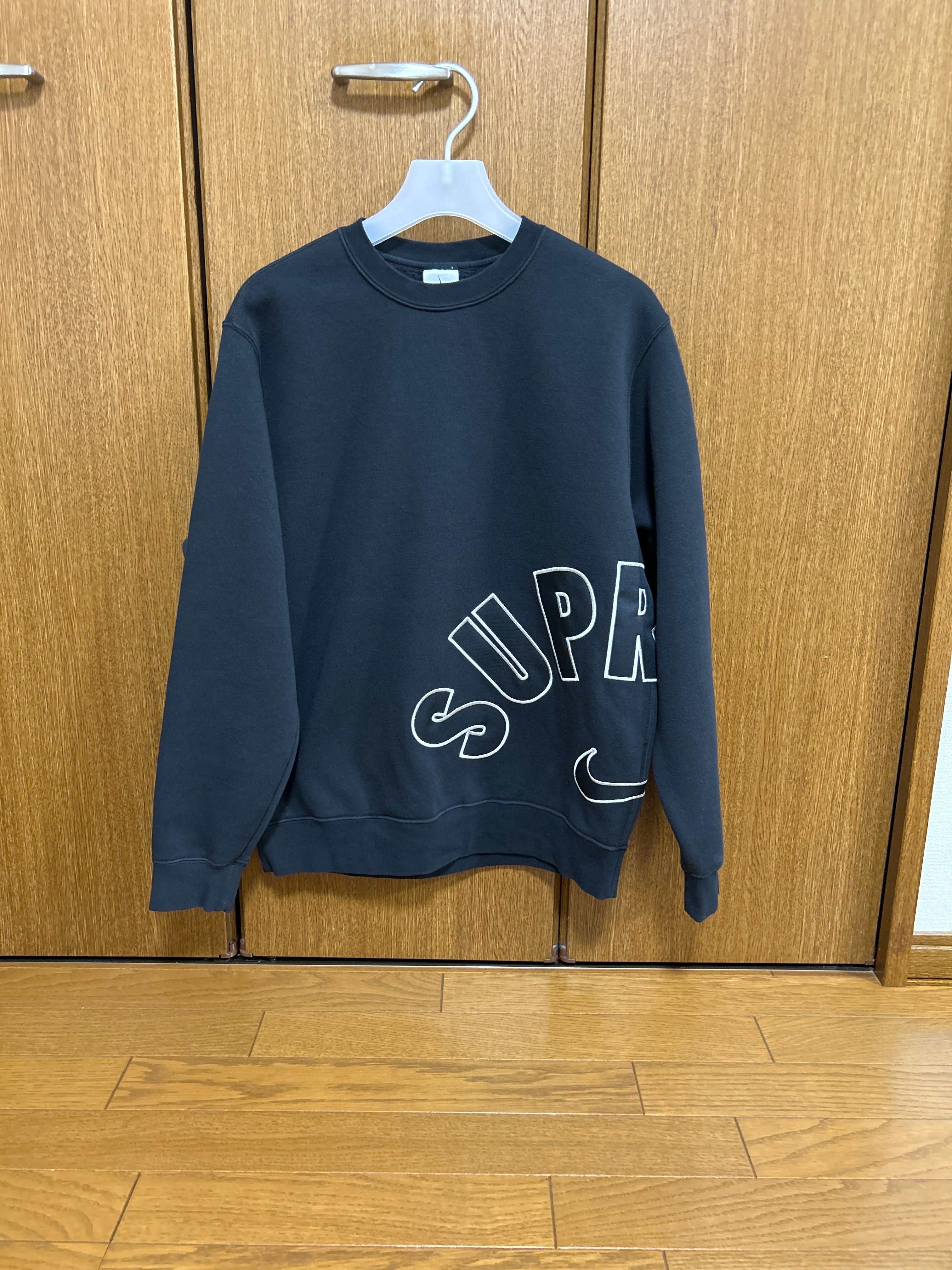 Supreme / Nike Arc Crewneck "Black"