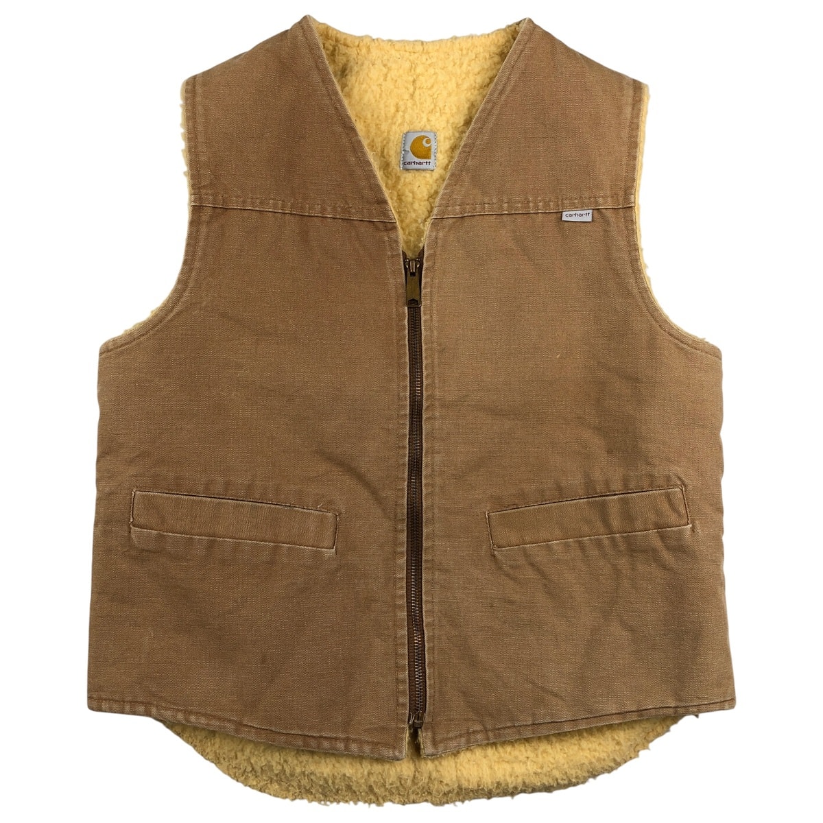 古着 80年代 カーハート Carhartt 6SV ダックベスト USA製 メンズM相当 ヴィンテージ/eaa458775