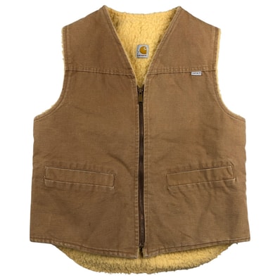 古着 80年代 カーハート Carhartt 6SV ダックベスト USA製 メンズM相当 ヴィンテージ/eaa458775