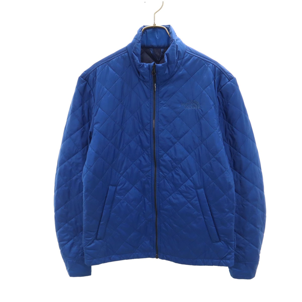 THE NORTH FACE ノースフェイス POLLY DOME キルティングジャケット M ブルー NY81801Z アウトドア