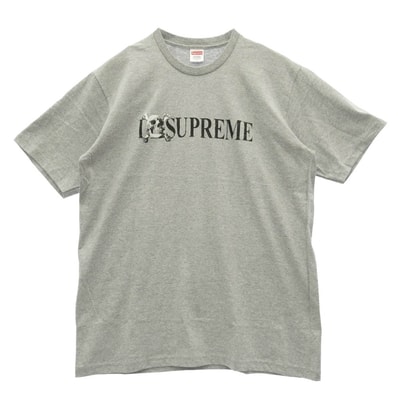 Supreme シュプリーム 25AW Skull Tee スカル Tシャツ 半袖 カットソー グレー系 L【美品】【中古】