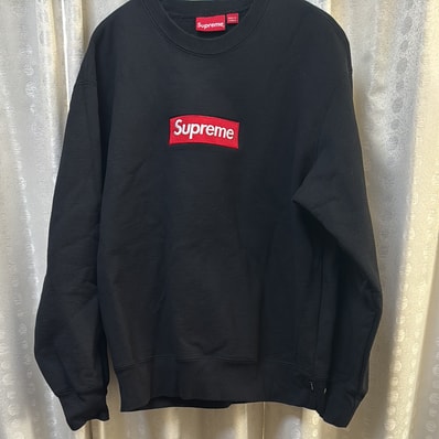 Supreme Box Logo Crewneck "Black" (22FW)
