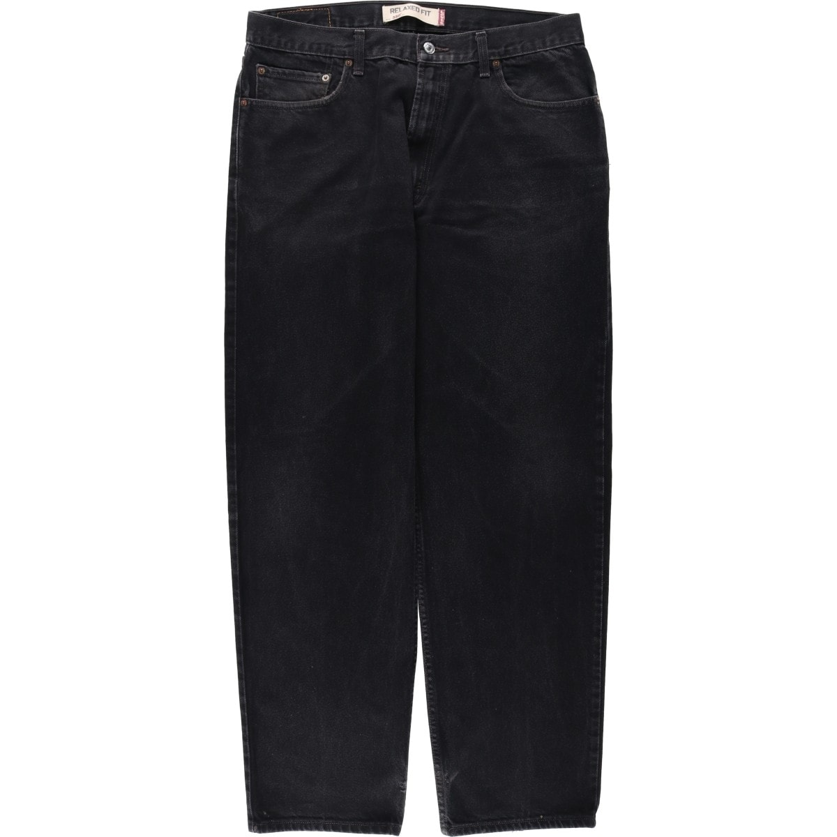 古着 リーバイス Levi's 550 REGULAR FIT ブラックデニム テーパードデニムパンツ メンズw36相当/eaa663168