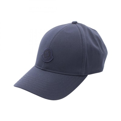 モンクレール MONCLER BASEBALL ベースボール キャップ 帽子 コットン メンズ レディース ネイビー系 L10933B000380U082776 【新品】
