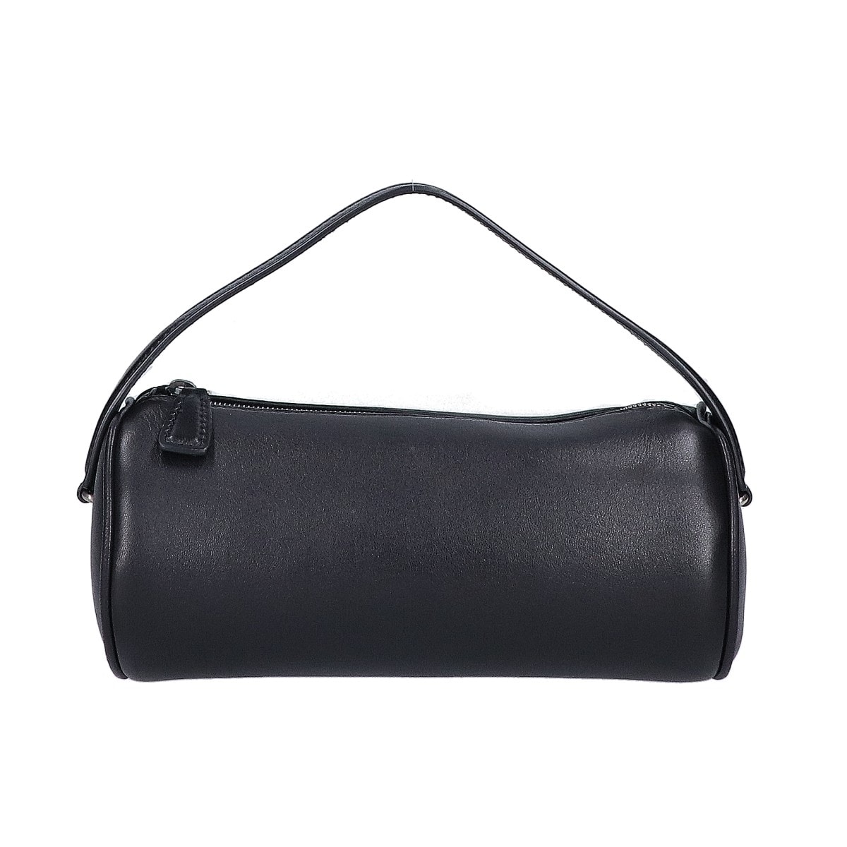 ザ ロウ 美品 ソフトナッパレザー エンボスロゴ 90s round bag