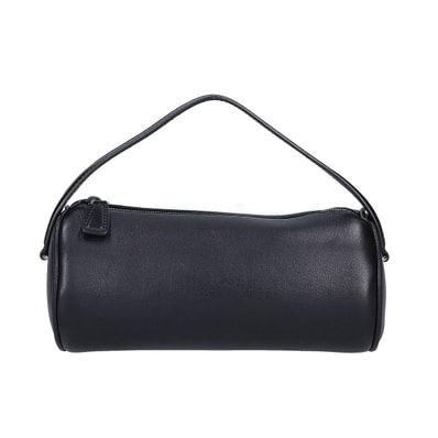 ザ ロウ 美品 ソフトナッパレザー エンボスロゴ 90s round bag