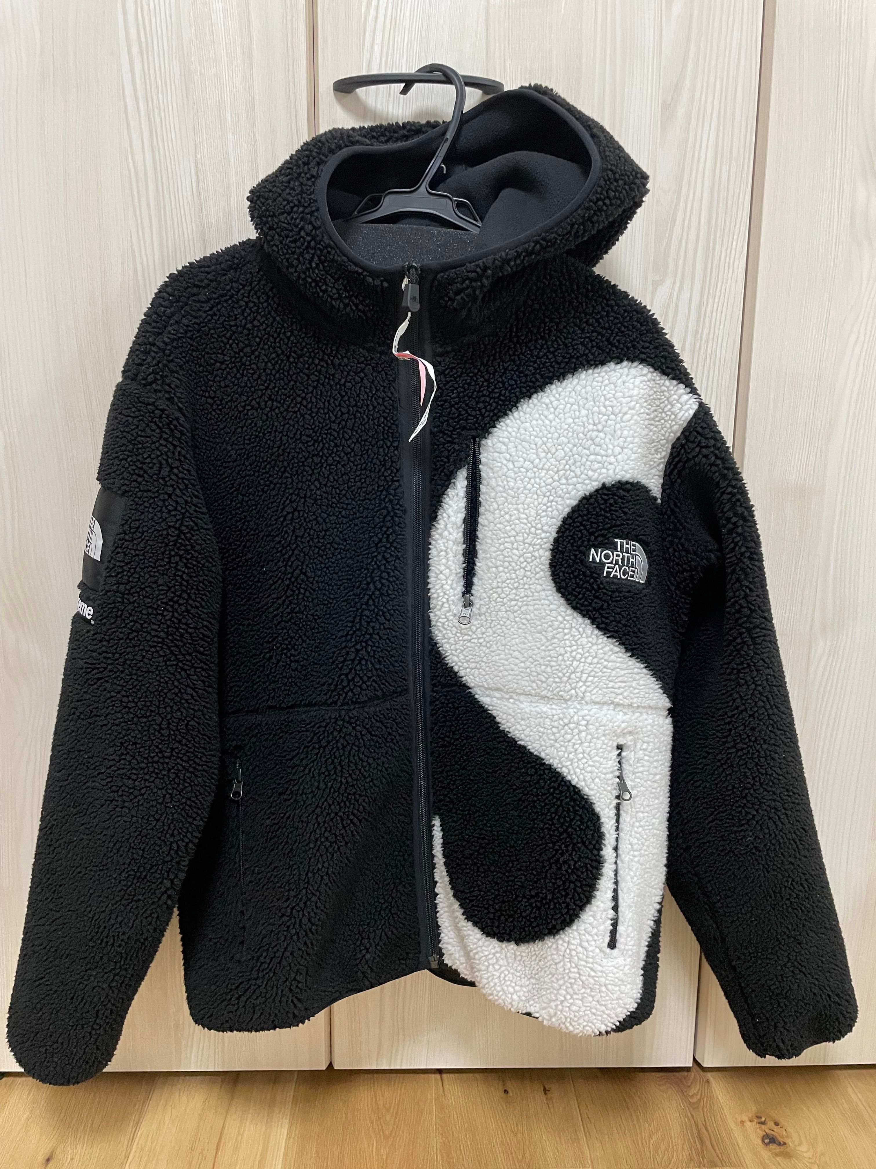 Supreme x The North Face S Logo Hooded Fleece Jacket "Black"