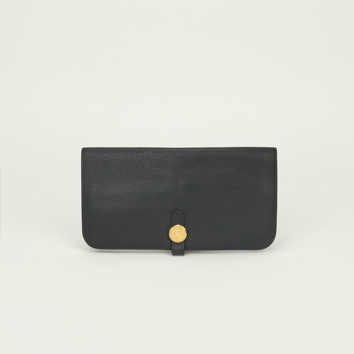 エルメス HERMES ドゴンロング ドゴン ロング 財布 長財布 ロングウォレット トゴ ノワール Noir ブラック Black 黒 ゴールド金具