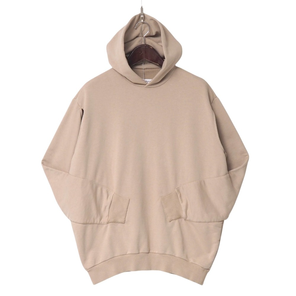 ■美品■2024SS■MM6 エムエムシックス パーカー サイズXS 変形 ノースリーブ スウェット フーディー イタリア製 ブランド古着【中古】20250820/RA5795