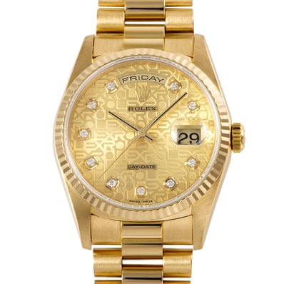 ROLEX ロレックス デイデイト 18238G A番 K18YG【中古】