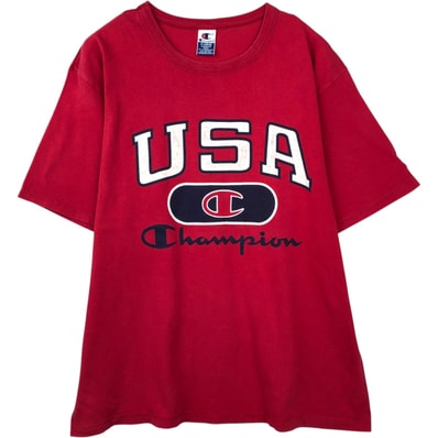 古着 90年代 チャンピオン Champion スポーツTシャツ メンズXL相当 ヴィンテージ/eaa638745