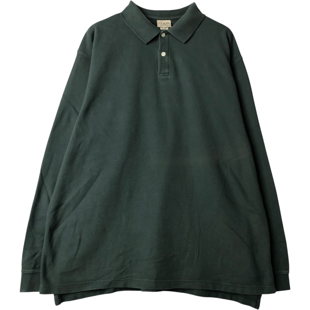 古着 エルエルビーン L.L.Bean 長袖 ポロシャツ メンズXL相当/eaa619244