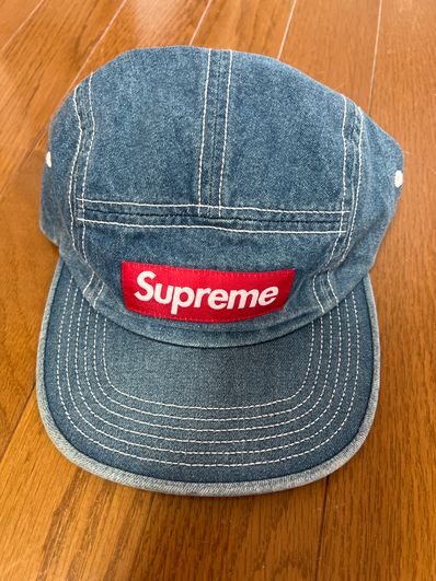 supreme デニム キャンプキャップ