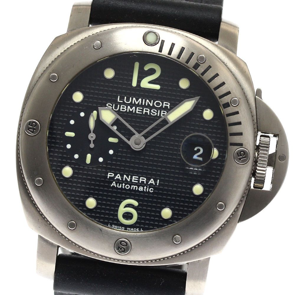 パネライ ルミノール サブマーシブル PAM00025 メンズ 【中古】