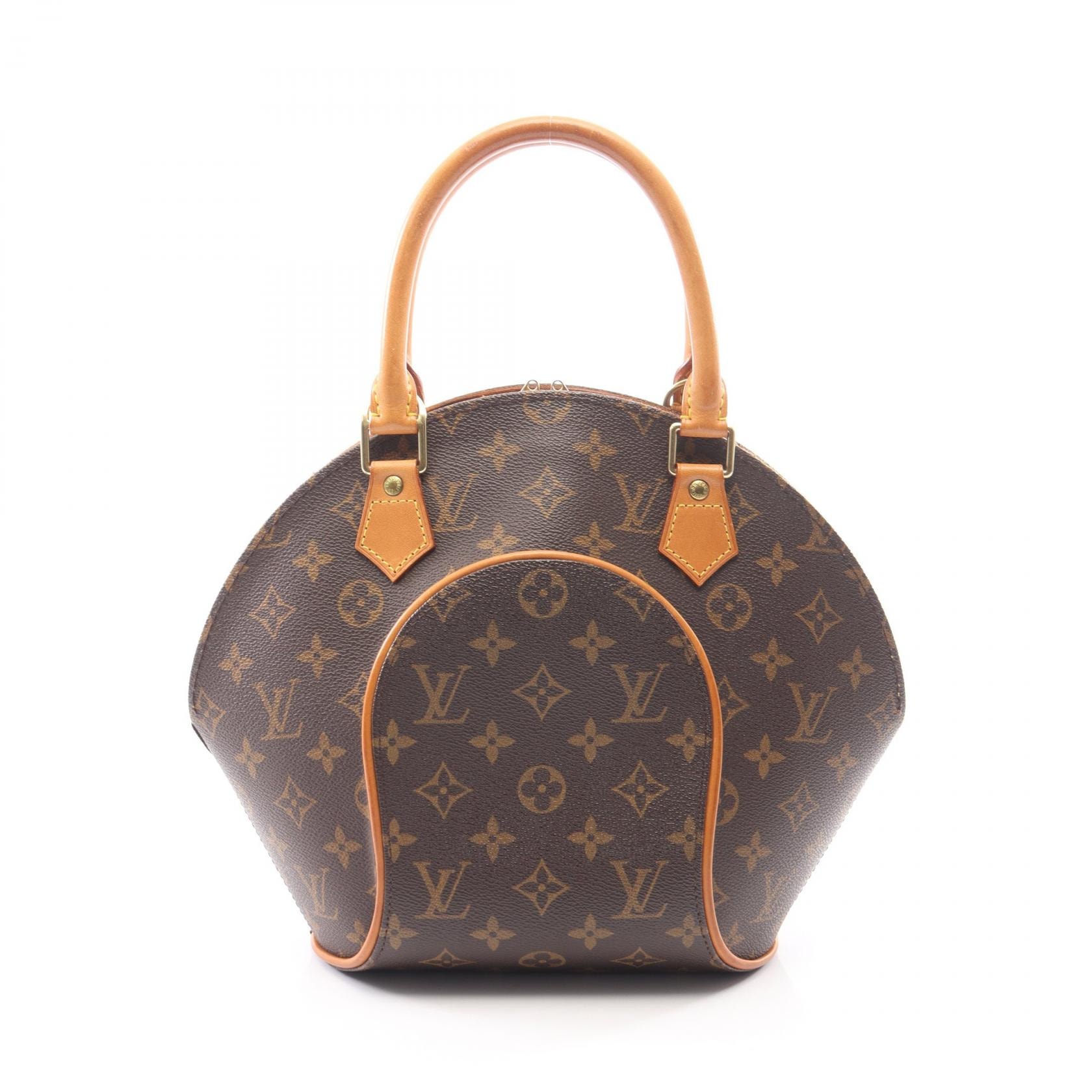 ルイ・ヴィトン LOUIS VUITTON エリプスPM ハンドバッグ バッグ PVCコーティングキャンバス レザー モノグラム レディース ブラウン系 M51127 【中古】
