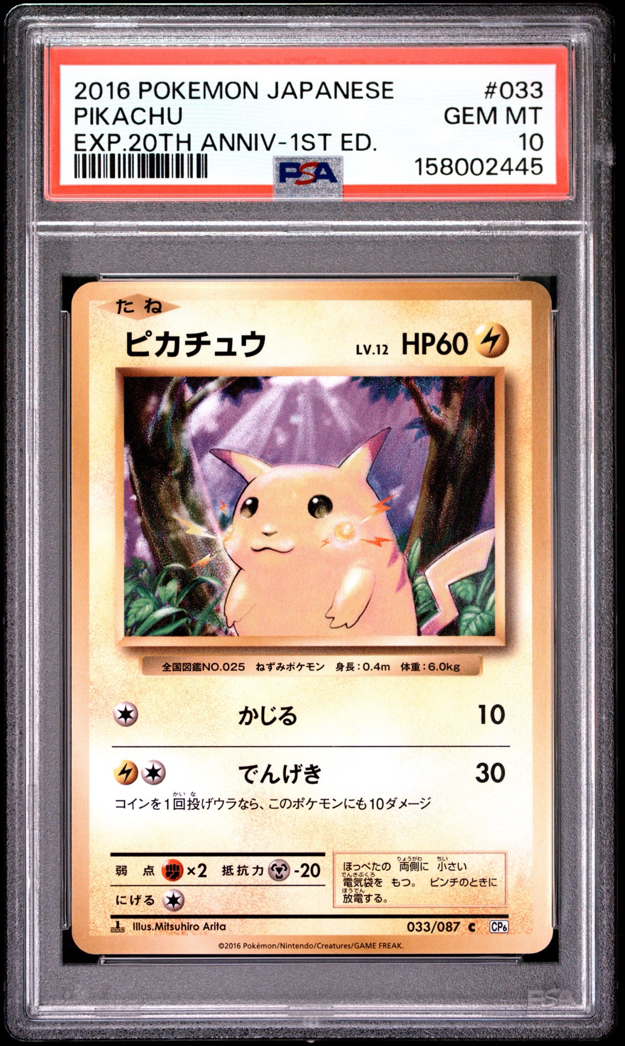 ピカチュウ C :1ED [CP6 033/087](コンセプトパック