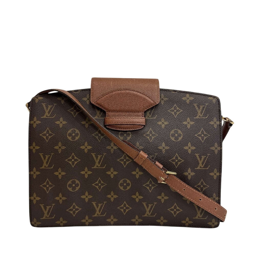 ルイヴィトン LOUIS VUITTON ショルダーバッグ モノグラム クルセル ヴィンテージ M51375 ブラウン