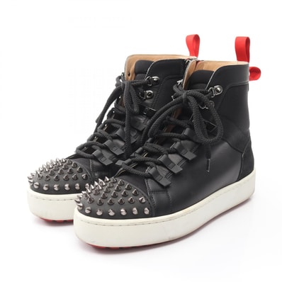 クリスチャンルブタン Christian Louboutin SMARTIC ブーツ 靴 レザー メンズ ブラック系 【中古】