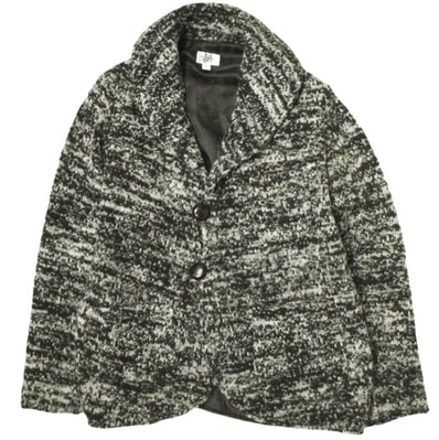 FWK by ENGINEERED GARMENTS エフダブリューケー エンジニアードガーメンツ アメリカ製 ショールカラーニットジャケット 0 GRAY/BROWN アウター g22563
