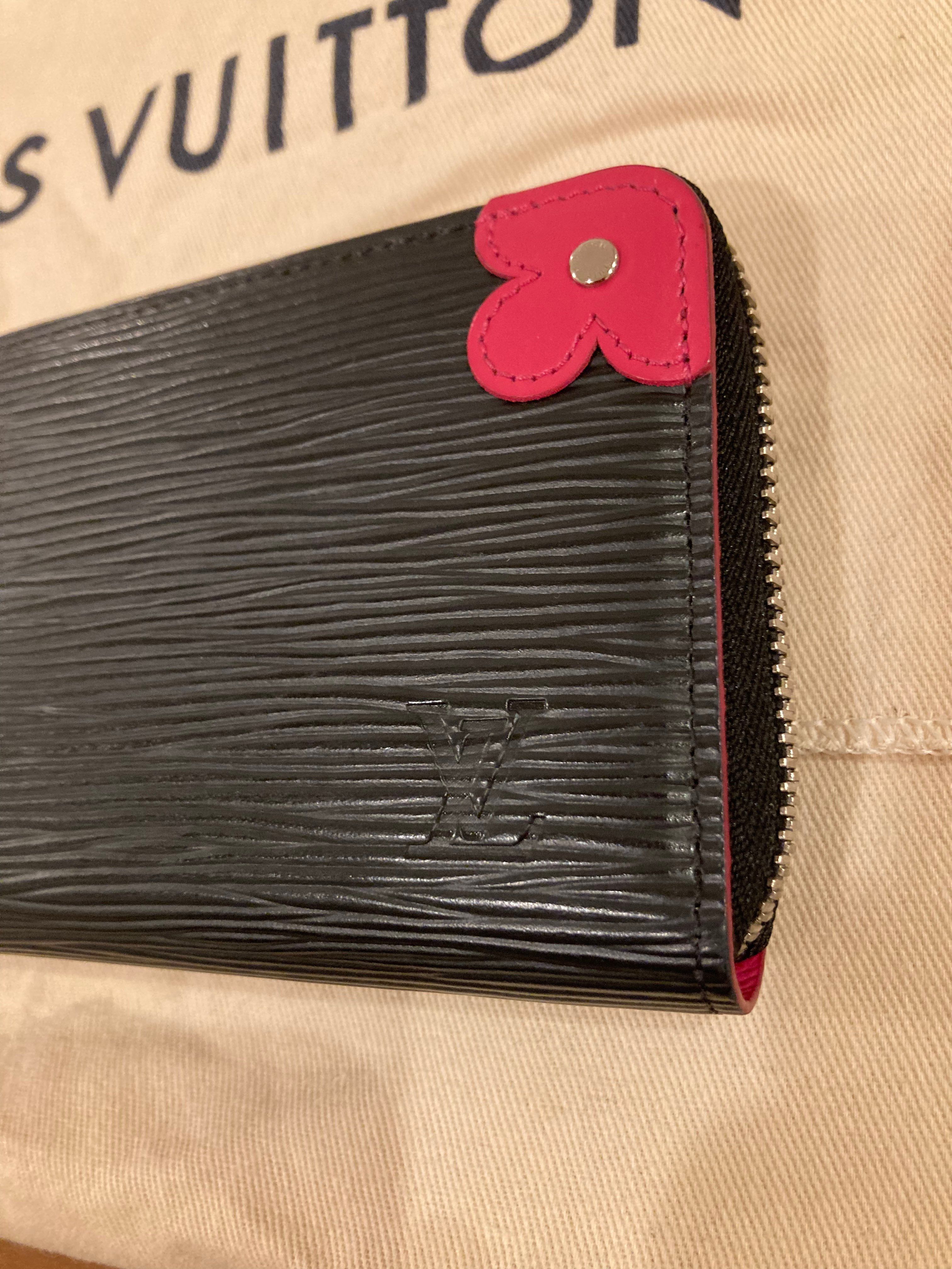 Louis Vuitton Zippy Wallet Epi "Noir"