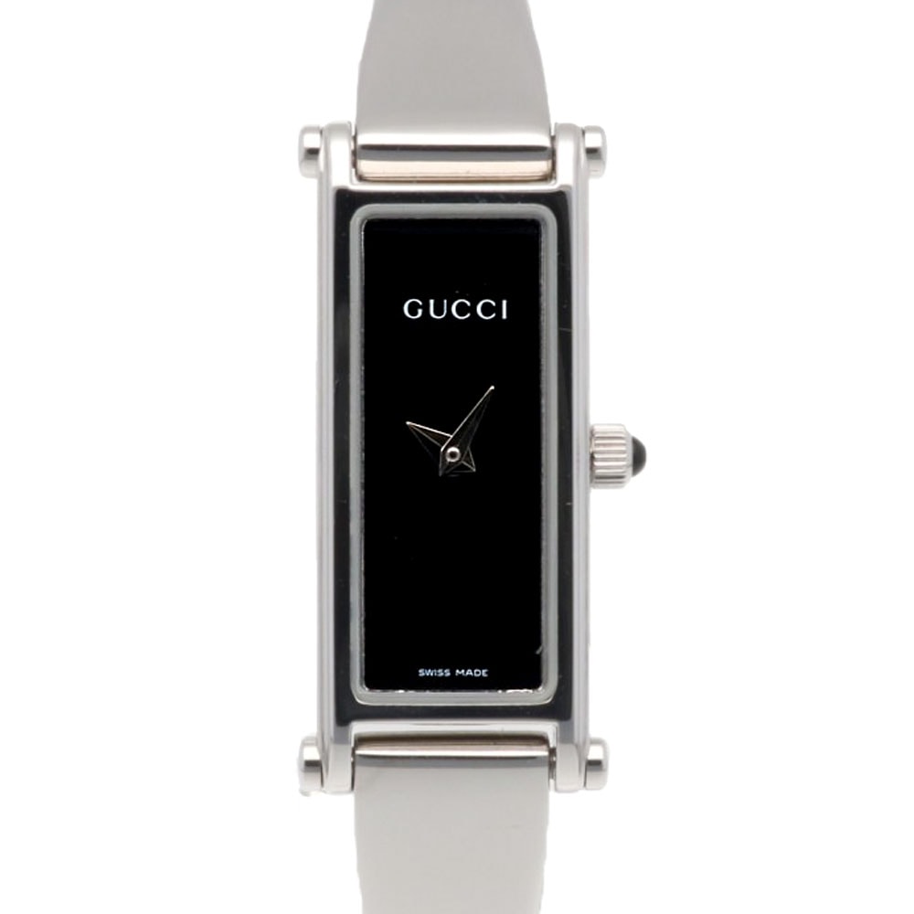 グッチ 腕時計 時計 ステンレススチール 1500L クオーツ 磨き直し済 レディース 1年保証 GUCCI  中古