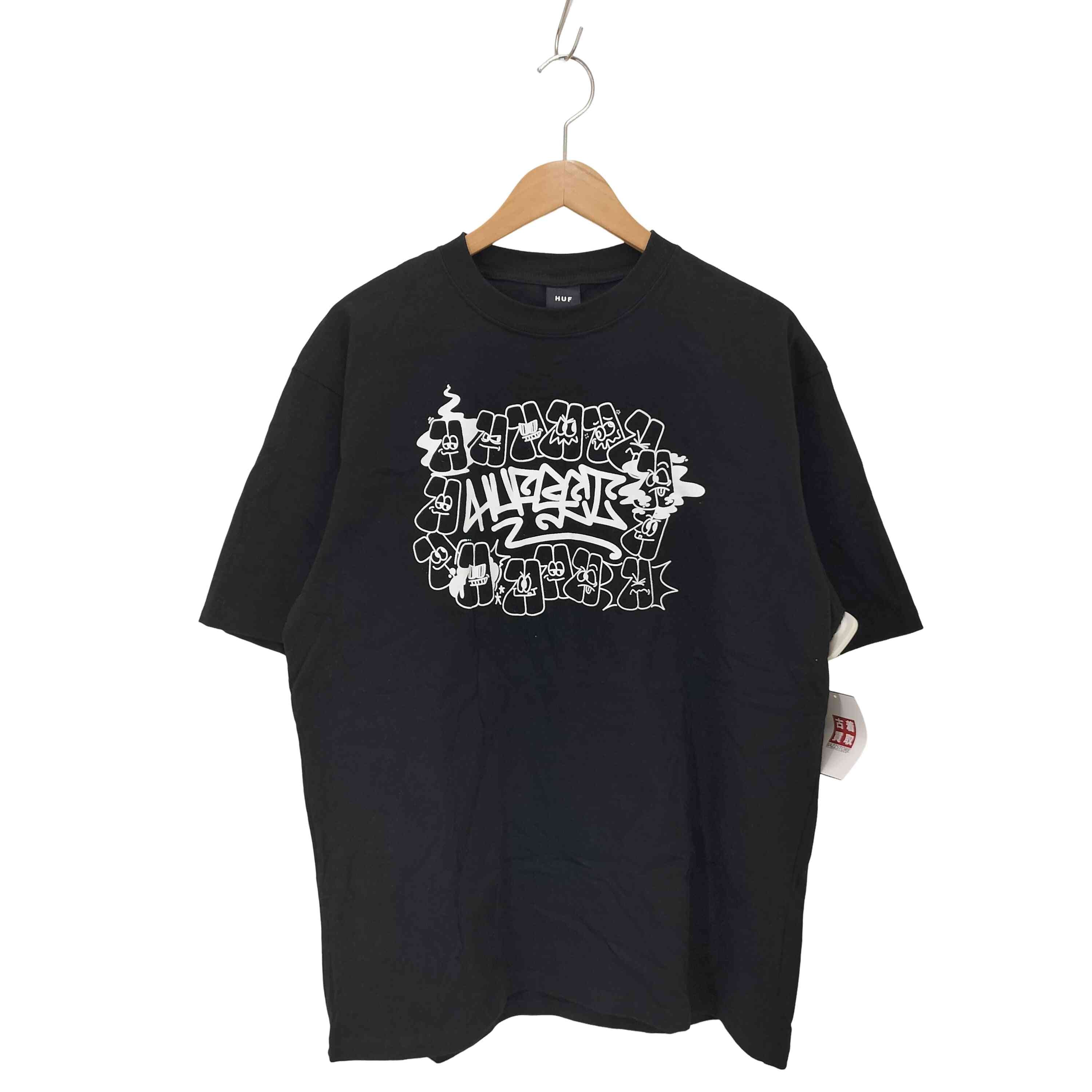 プリントクルーネックTシャツ【1141889458878】