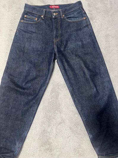 Supreme Rigid Baggy Selvedge Jean "Rigid Indigo"(24SS)