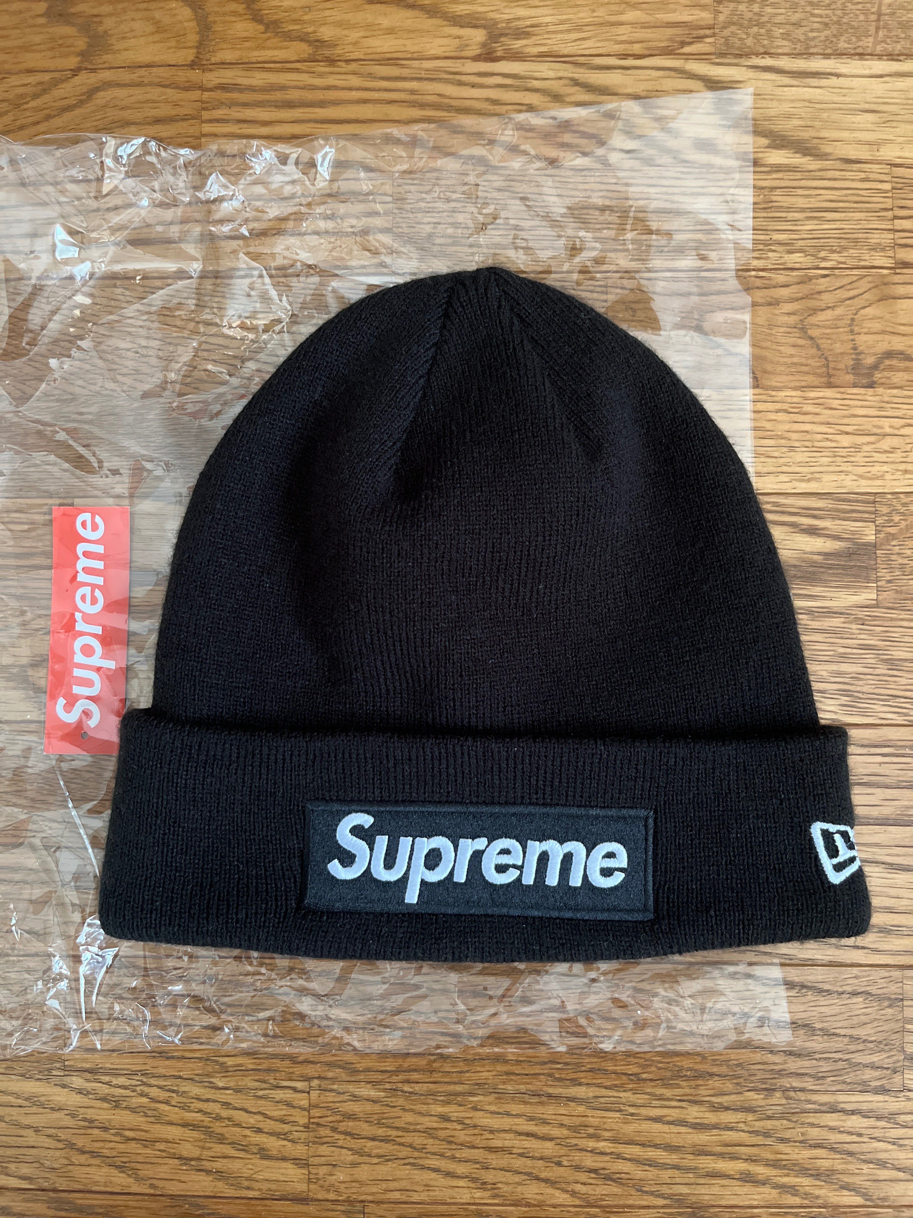 Supreme New Era Box Logo Beanie "Black" (23FW)