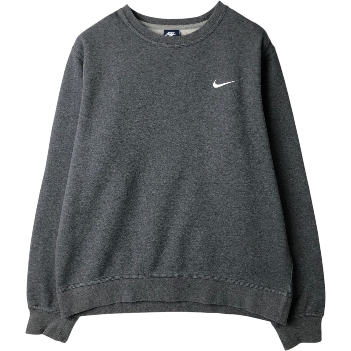 古着 ナイキ NIKE ワンポイントロゴスウェットシャツ トレーナー メンズL相当/eaa629549