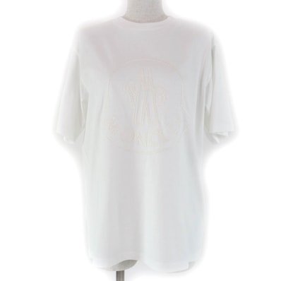 未使用品 モンクレール
半袖Tシャツ ホワイト レディース S