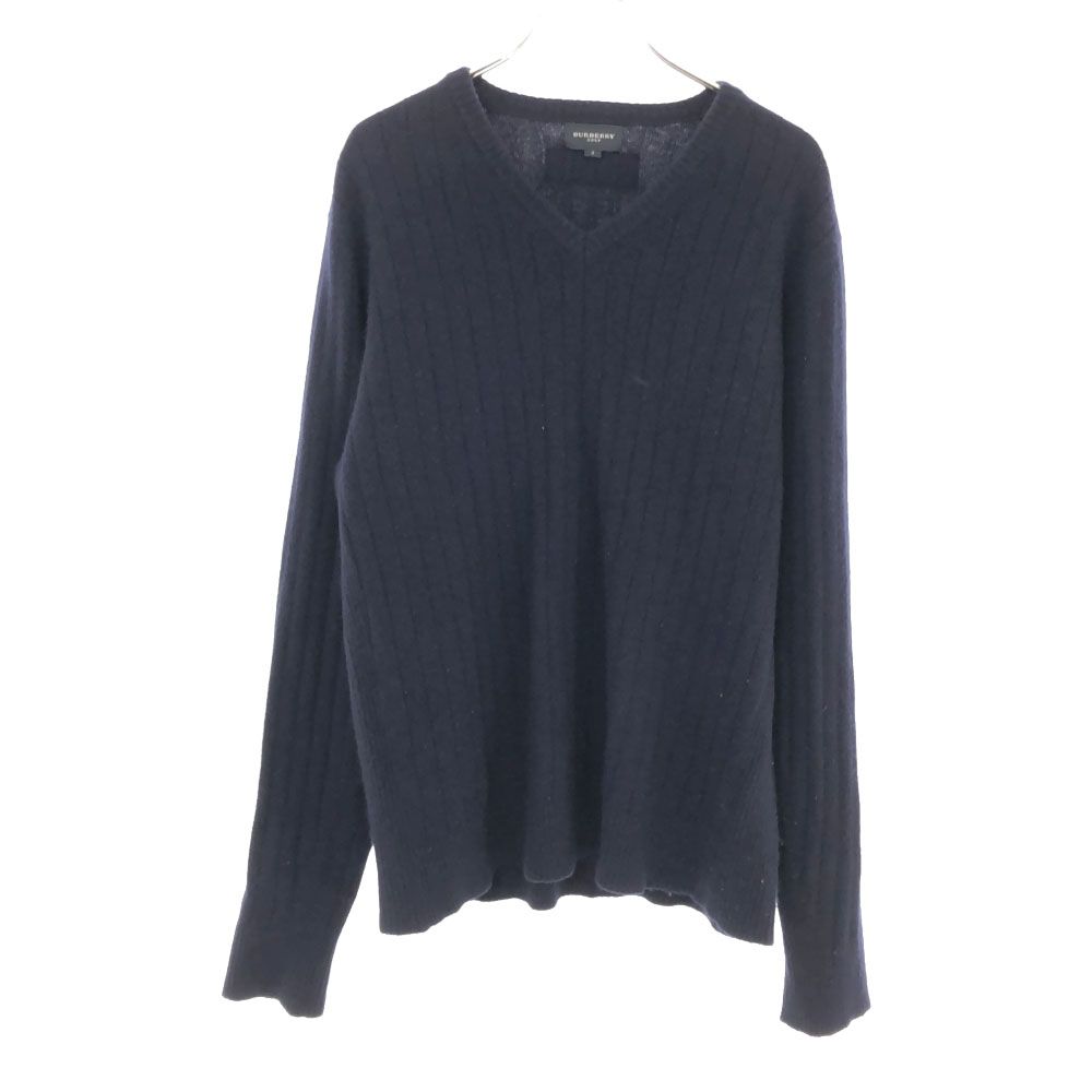 BURBERRY ゴルフ 長袖 Vネック セーター