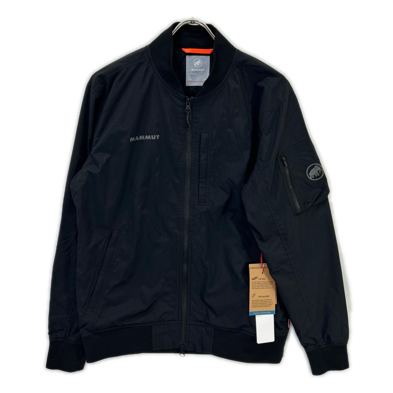 マムート 1012-00660 ブラック ユーティリティ ボンバー ジャケット S