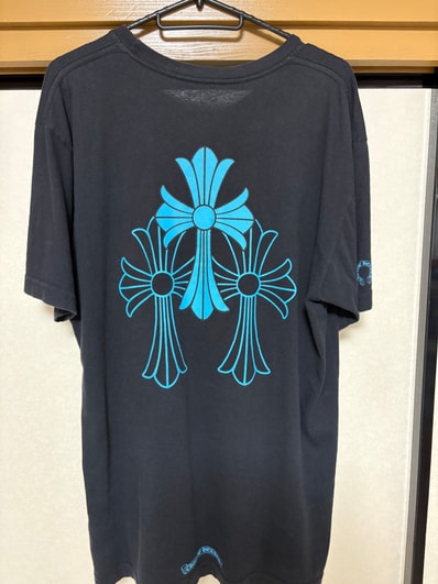 CHROME HEARTS Tシャツ 3 Blue Cross ブルークロス