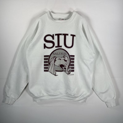 古着 90's/90年代 フルーツオブザルーム FRUIT OF THE LOOM USA製 スウェット ラグラン コピーライト ラバープリント XL ホワイト メンズ