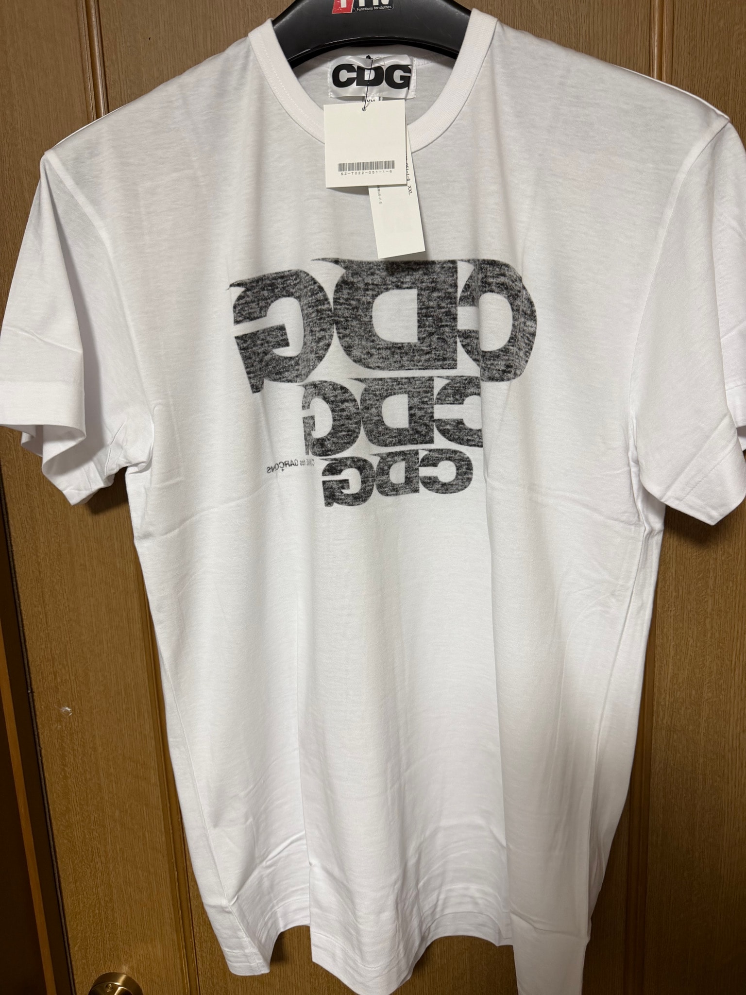 CDG COMME des GARCONS 反転 Tシャツ XXL