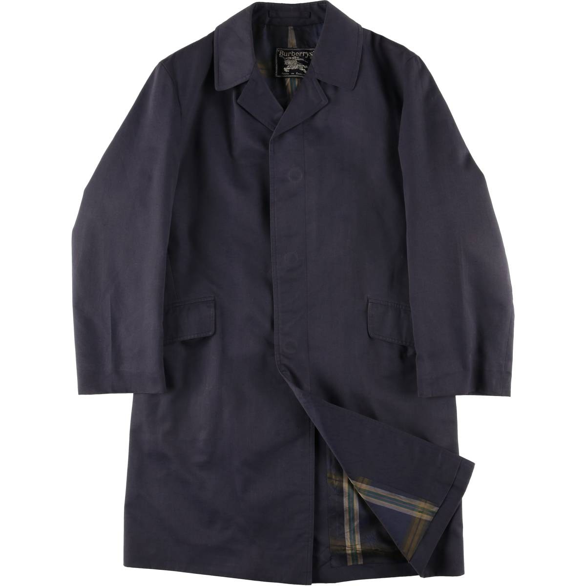 古着 バーバリー Burberry's ステンカラーコート バルマカーンコート 英国製 メンズS相当/evb034348