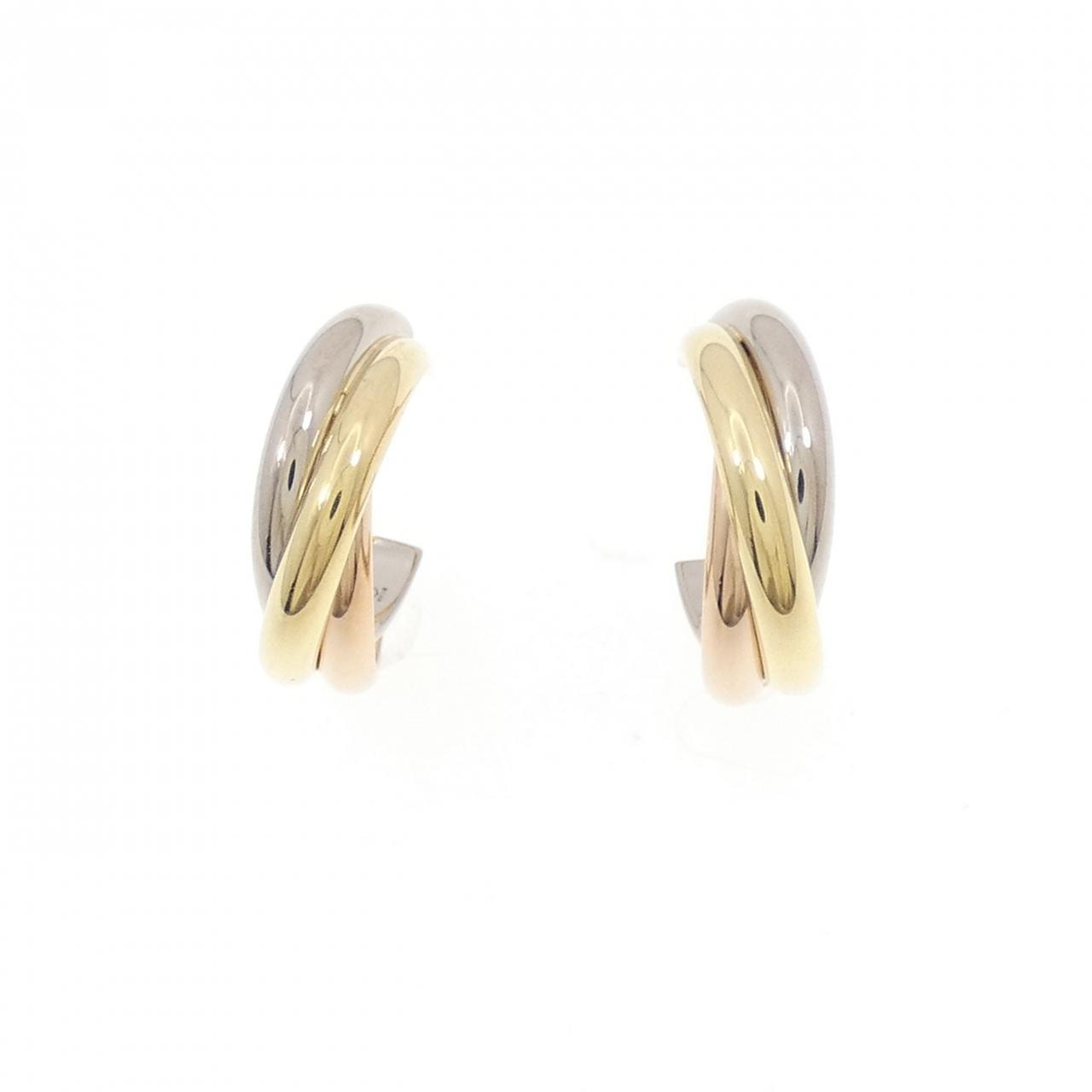 カルティエ トリニティ スモール ピアス