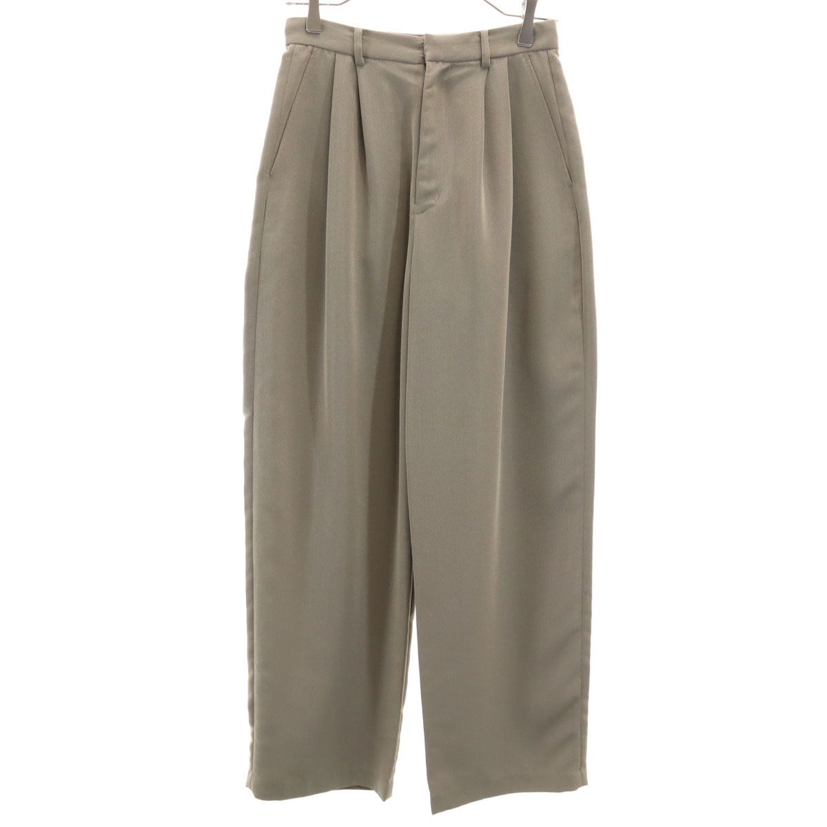 CLANE クラネ タック ストレートパンツ 1