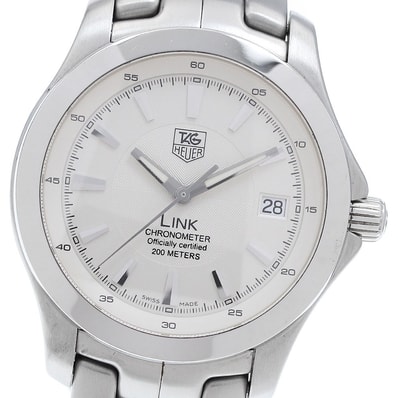 ☆良品 ★保 タグホイヤー リンク デイト WJF5111 メンズ 【中古】