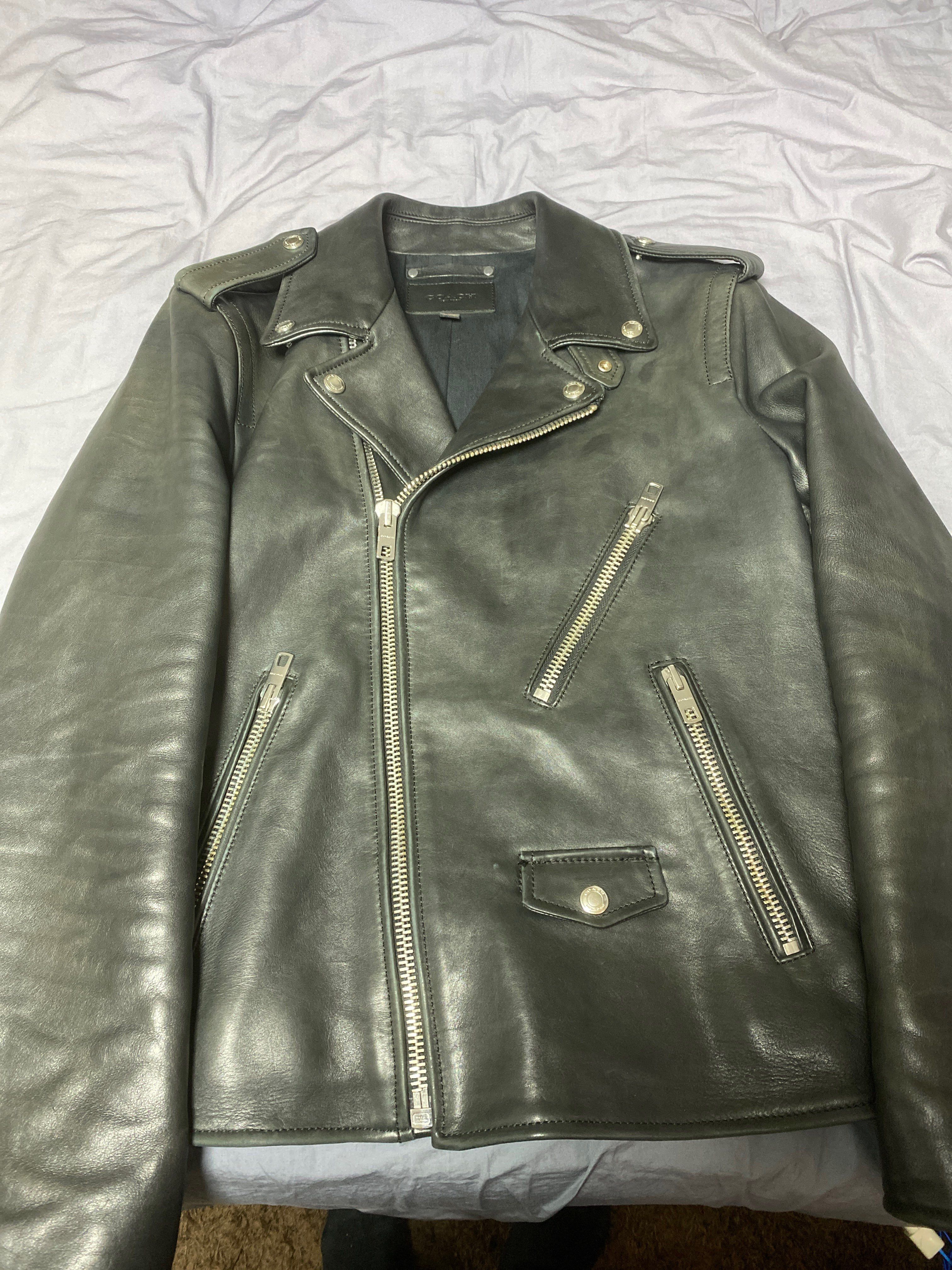 COACH leather jacket
