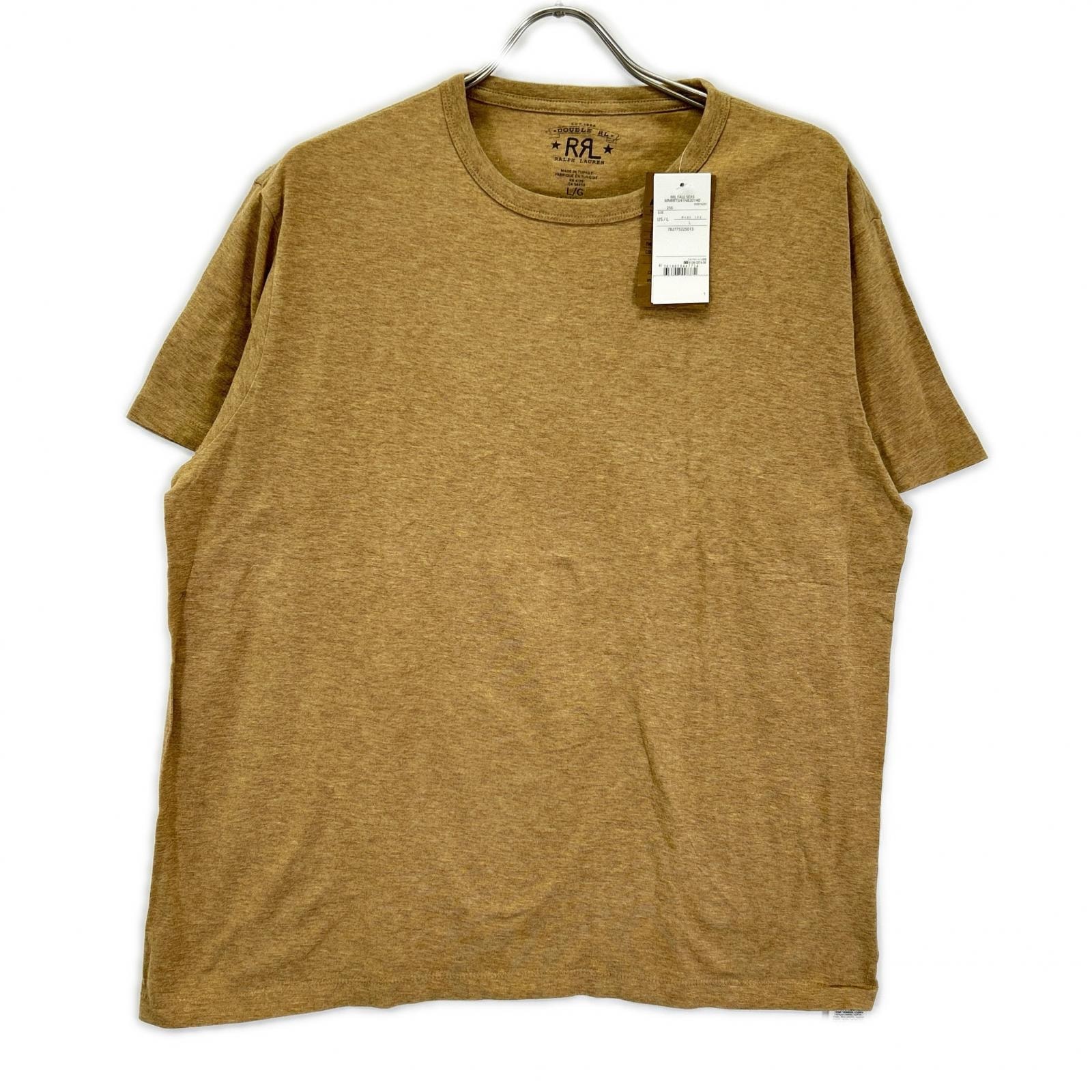 ダブルアールエル 782275225013 ブラウン 半袖Tシャツ
