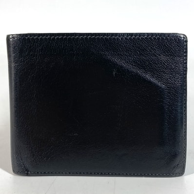 エルメス HERMES MC2 タレス コンパクトウォレット 2つ折り財布 レザー ブラック