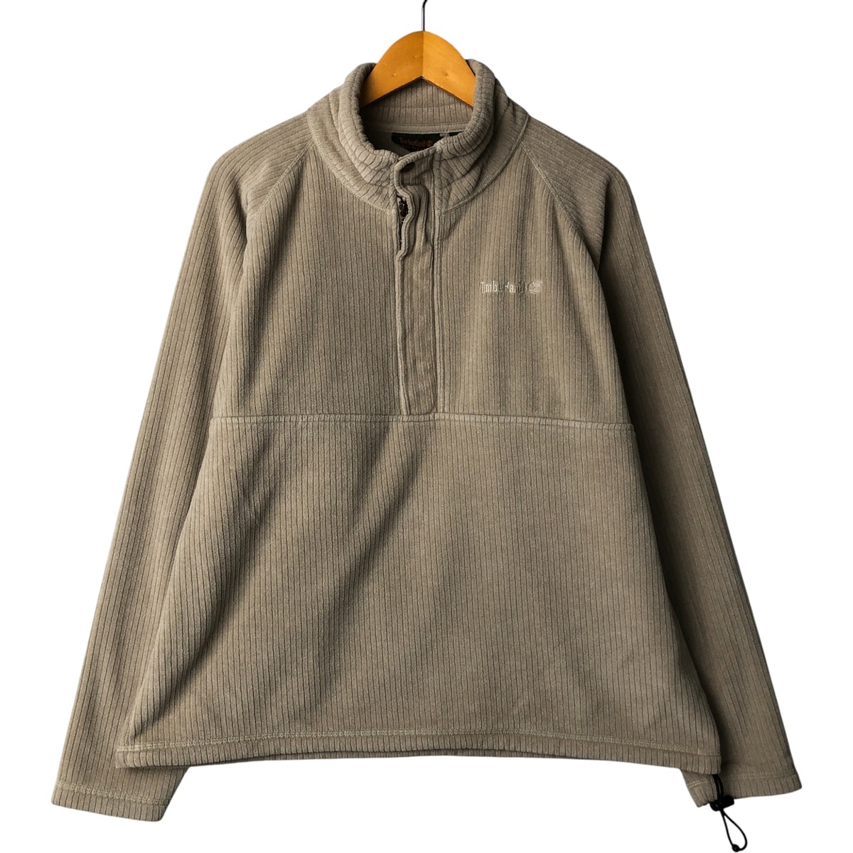 古着 90年代 ティンバーランド Timberland ハーフジップ フリースプルオーバー USA製 メンズL相当 ヴィンテージ/eaa590678