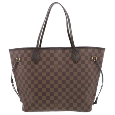 LOUIS VUITTON ルイ・ヴィトン ネヴァーフルMM トートバッグ N51105 ダミエキャンバス ブラウン レディース【中古】