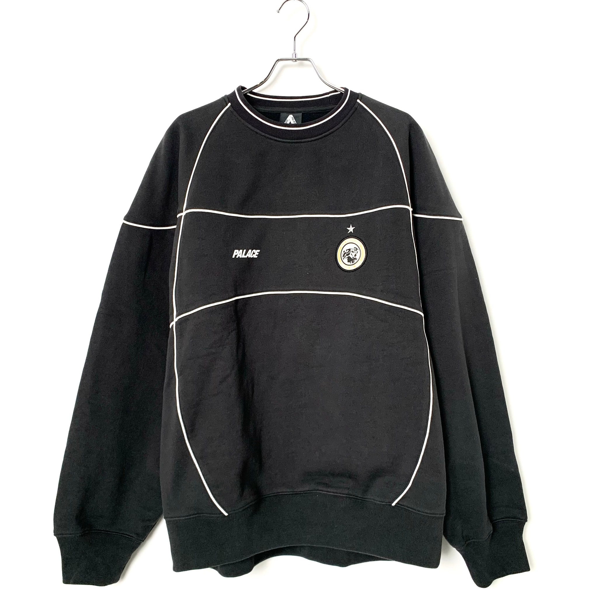 PALACE Pro Team Piped Crew "Black"