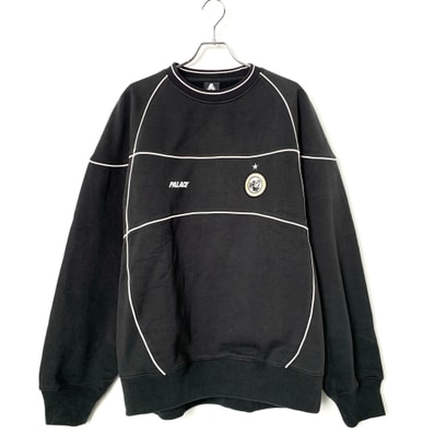 PALACE Pro Team Piped Crew "Black"